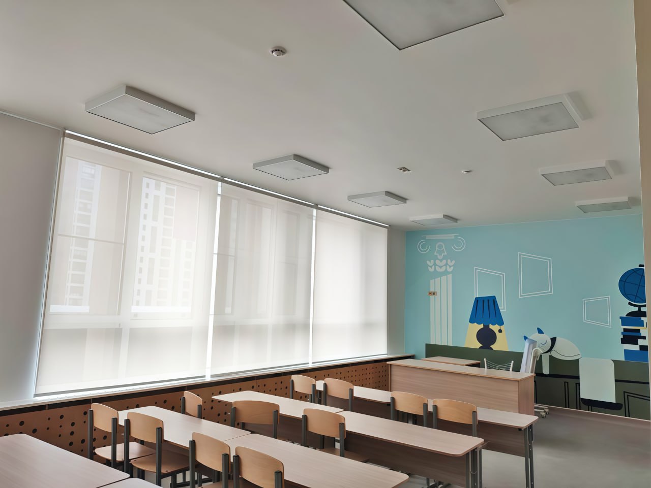 Шторы в кабинете