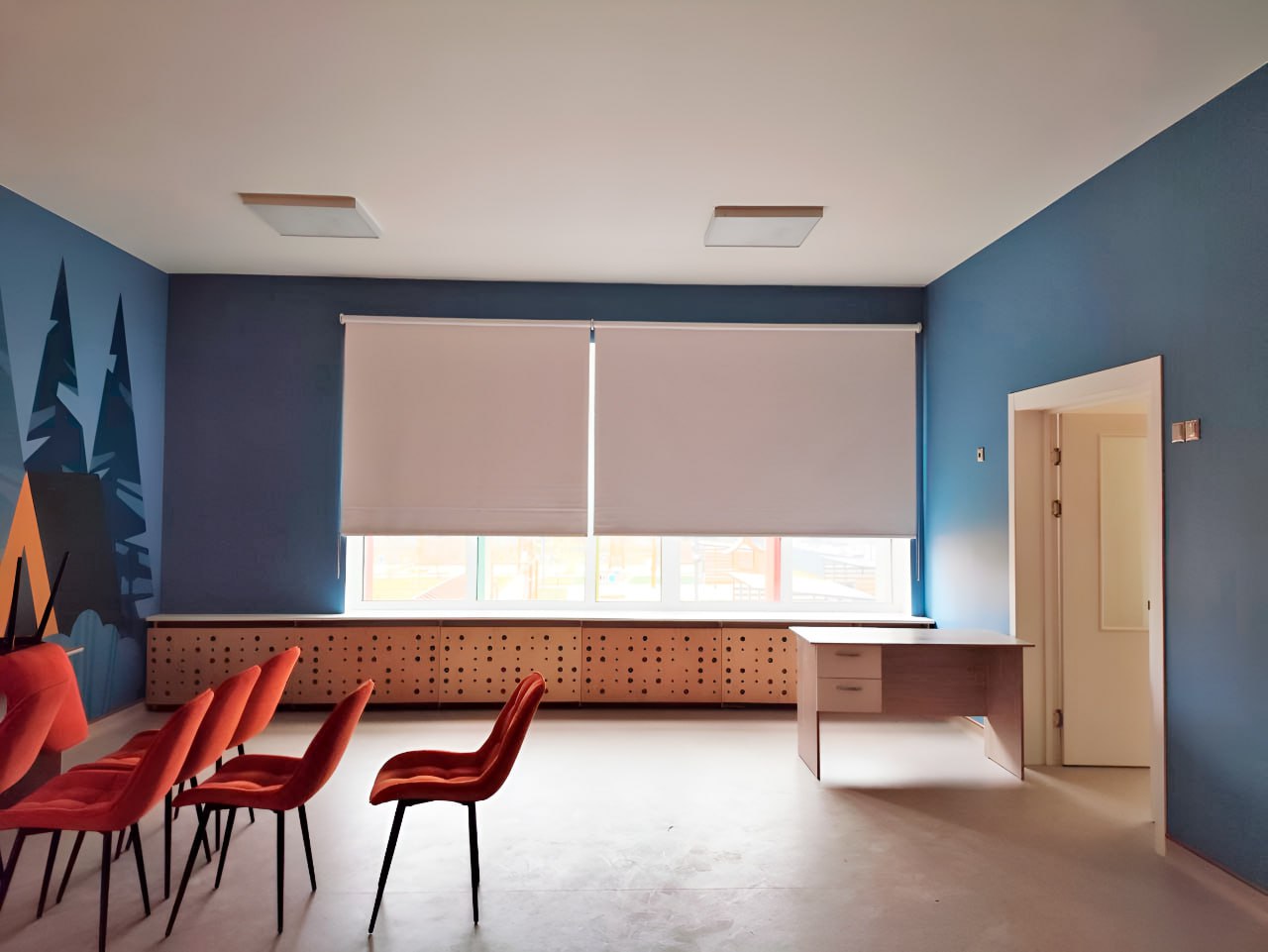  Идеи и варианты штор для детской комнаты или в садик