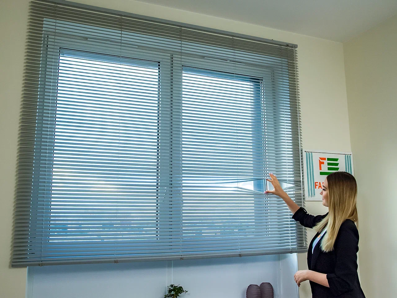 Жалюзи в офисе