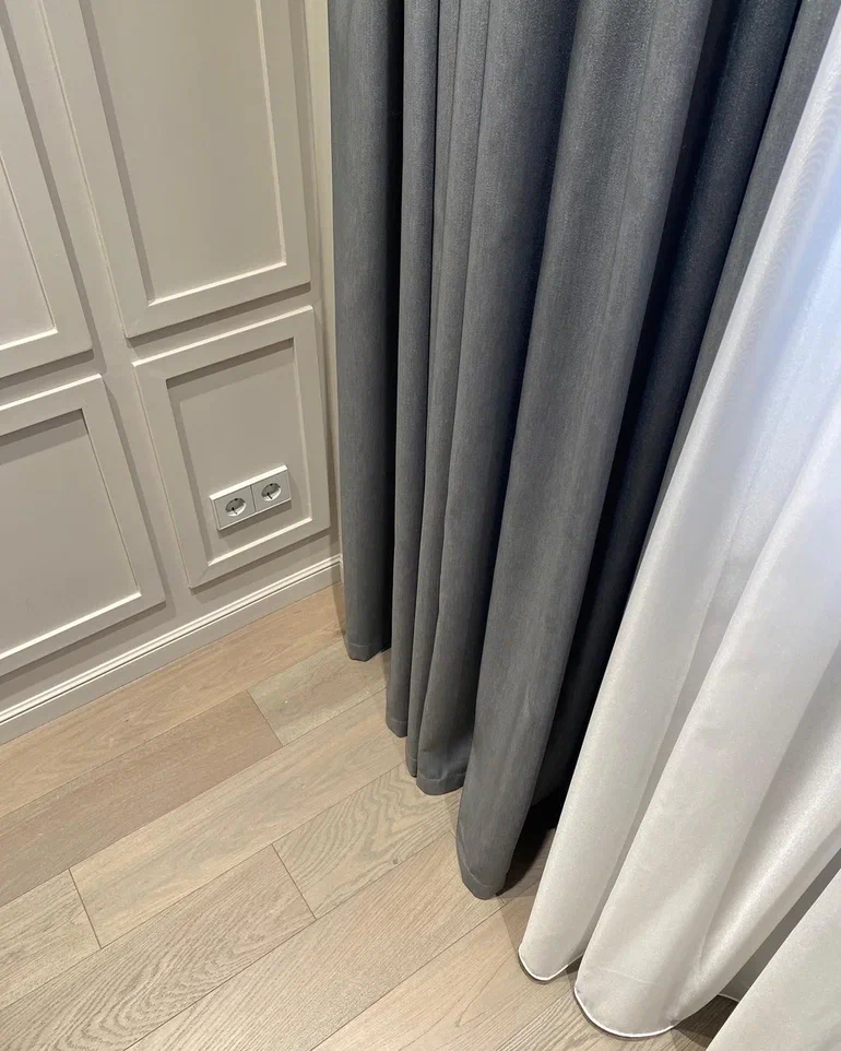 Льняные шторы