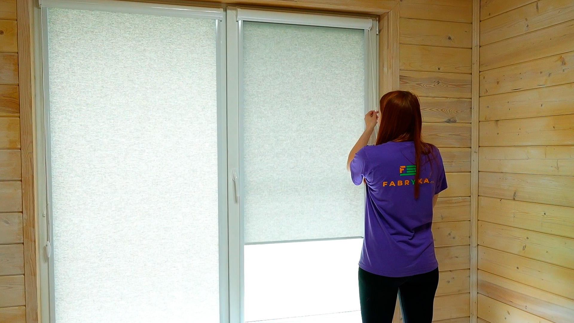 Установка штор