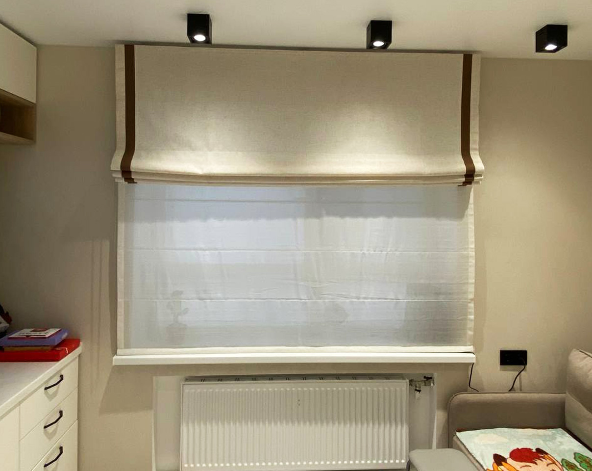 Римские шторы квартира-3