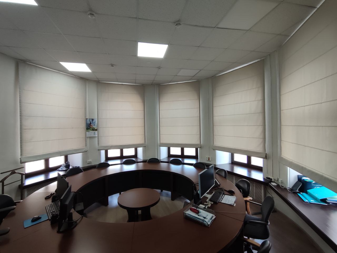 Римские шторы офис-1