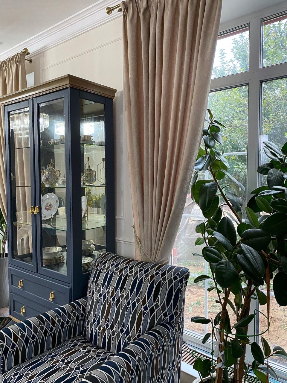 Шторы в стиле ампир