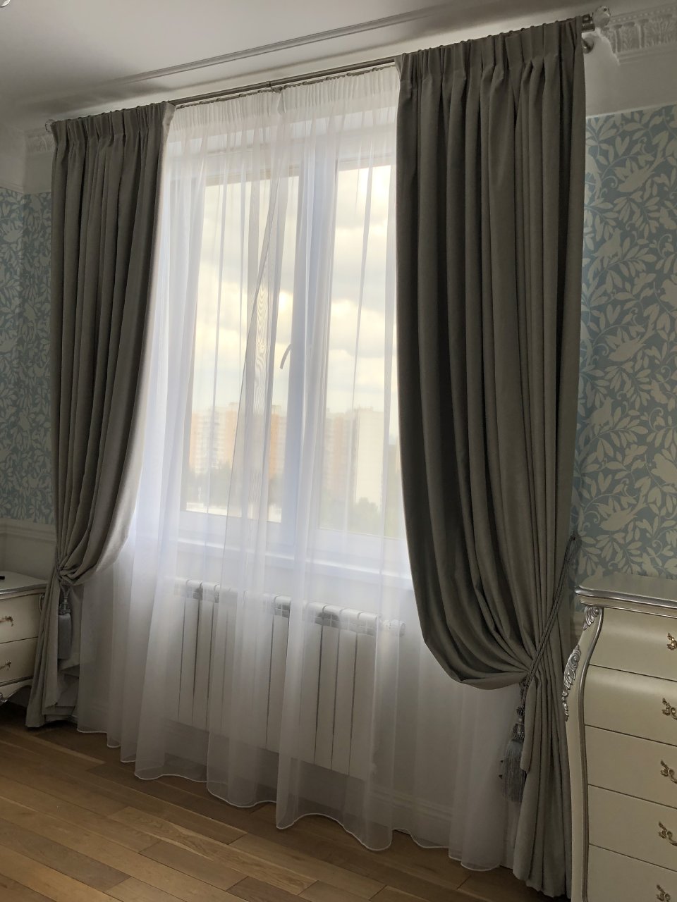 Шторы в стиле эклетика