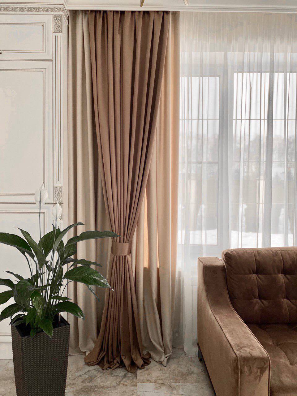 Шторы из хлопка