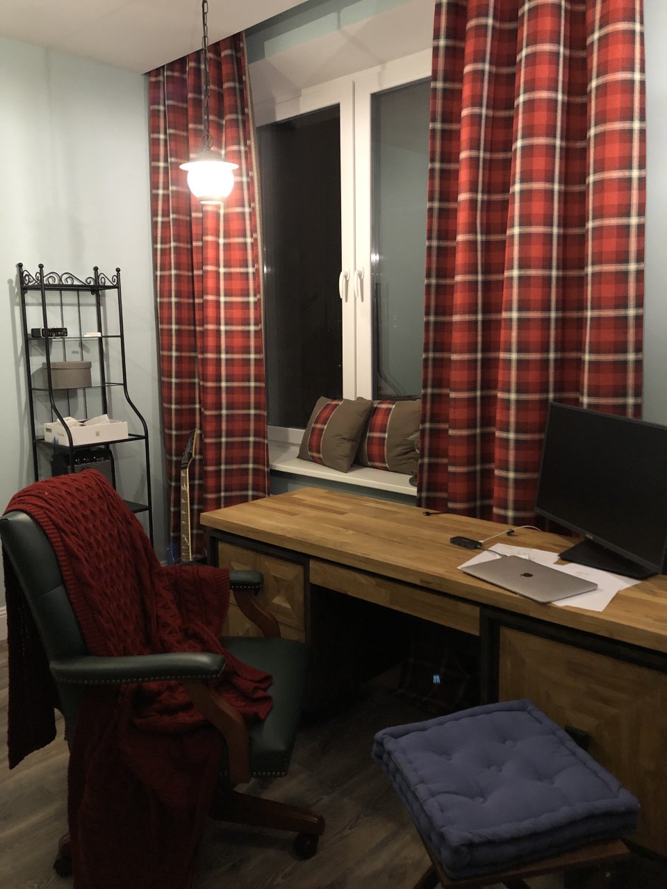 Шторы в стиле лофт