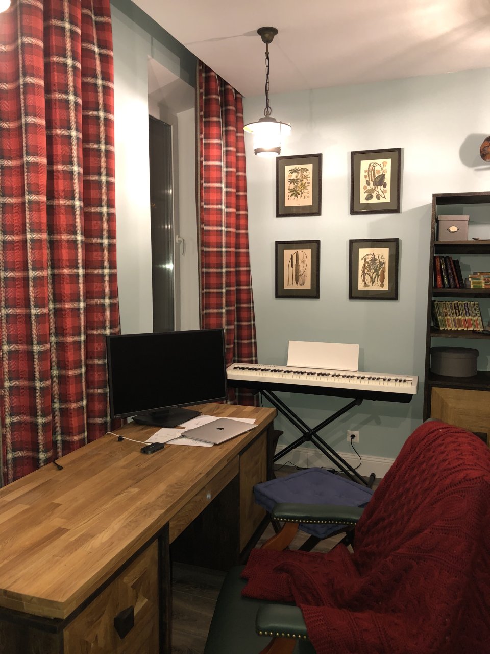 Шторы рогожка в с электроприводом