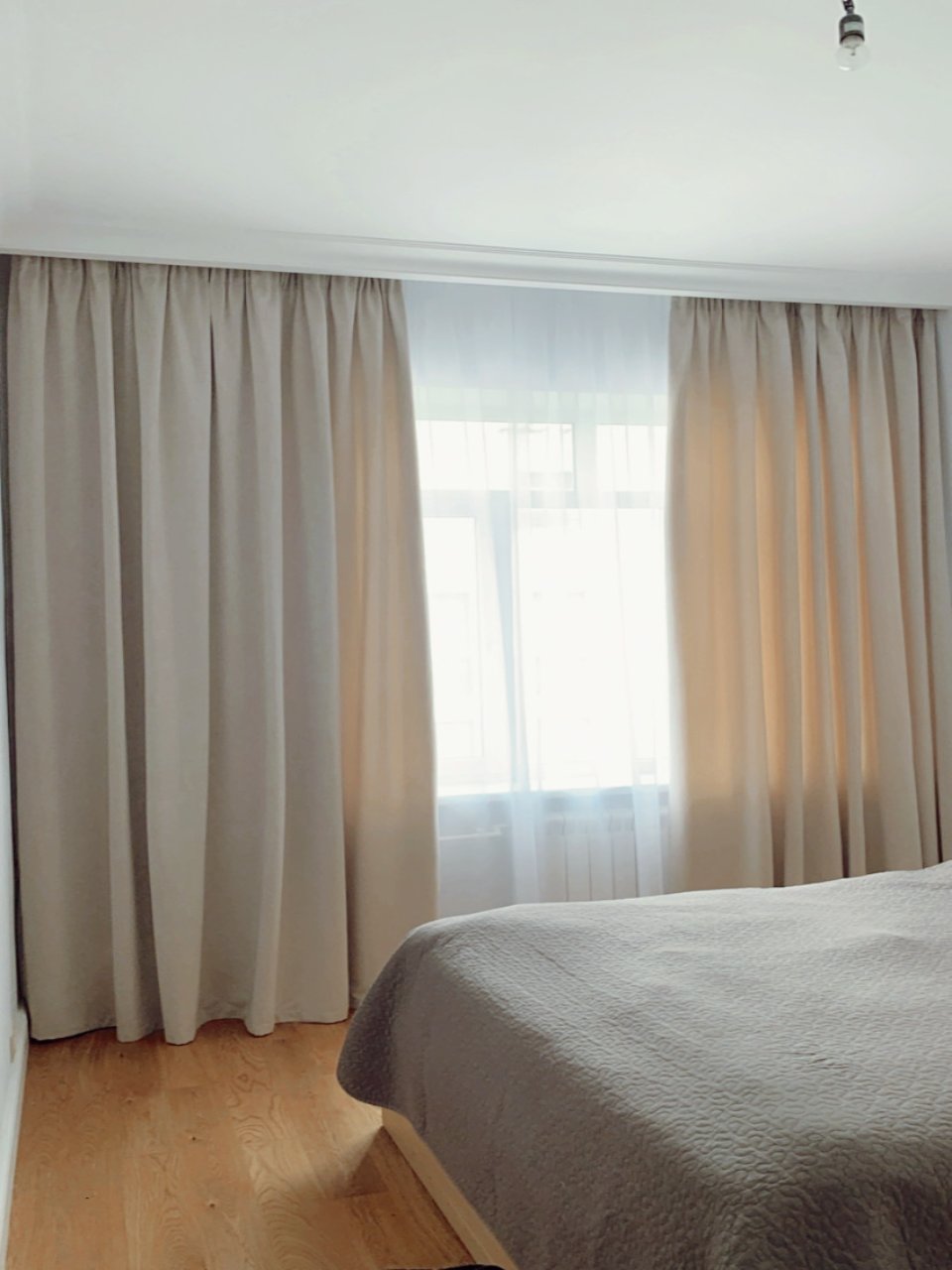 Шторы в стиле сканди